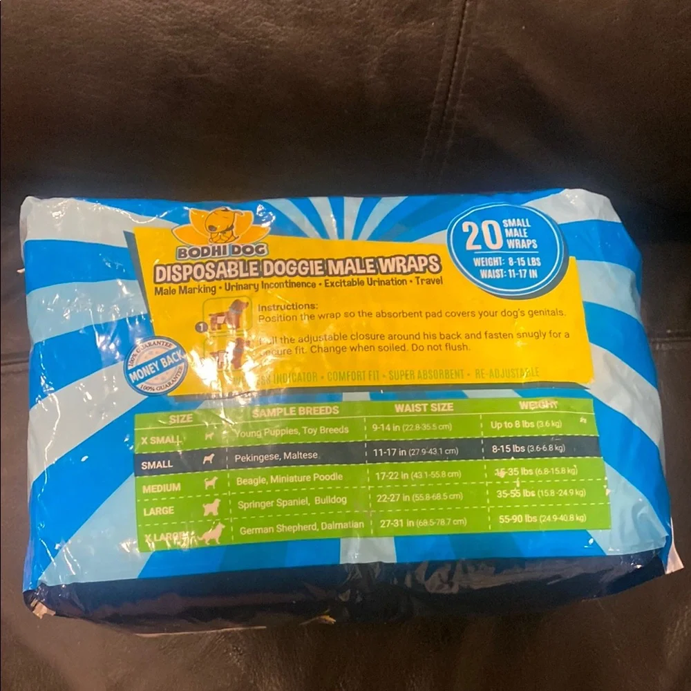 Male Doggie Wraps - Small